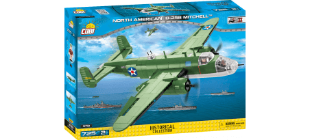 North American B-25B Mitchell - bombardier moyen US - COBI-5713