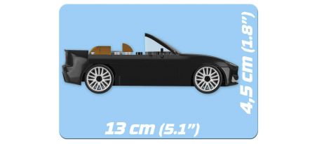 Voiture de sport décapotable Cobra