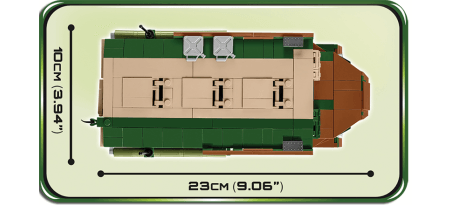 Mammouth de Rommel - véhicule de commandement
Référence COBI-2525
