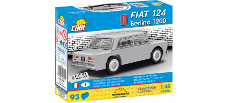 Voiture Fiat 124 Berlina 1200 - COBI-24521