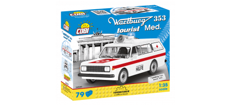 Ambulance Wartburg 353 tourist Med. - COBI-24559