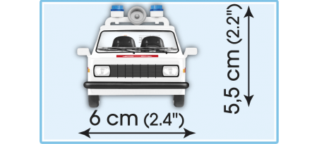 Ambulance Wartburg 353 tourist Med. - COBI-24559