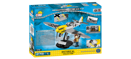 Avion allemand Messerschmitt BF 109 F-2 - COBI-5715