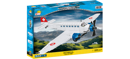 Avion Junkers Ju52 / 3m Suisse - COBI-5711