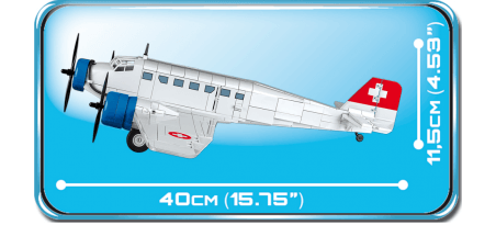 Avion Junkers Ju52 / 3m Suisse - COBI-5711