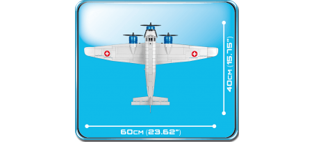 Avion Junkers Ju52 / 3m Suisse - COBI-5711