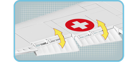 Avion Junkers Ju52 / 3m Suisse - COBI-5711