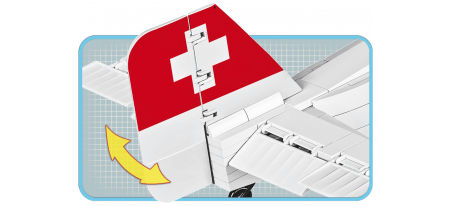 Avion Junkers Ju52 / 3m Suisse - COBI-5711