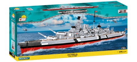 Cuirassé allemand BISMARCK - COBI-4819