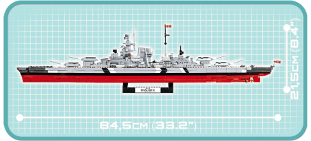 Cuirassé allemand BISMARCK - COBI-4819