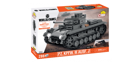 char allemand Pz.Kpfw. III Ausf. J. 1:48 World of Tanks