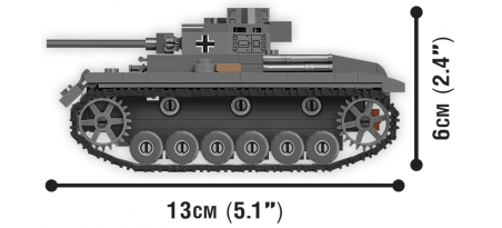 char allemand Pz.Kpfw. III Ausf. J. 1:48 World of Tanks