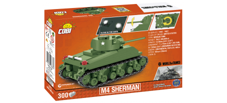 Char US M4 Sherman 1:48 World of Tanks