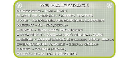 Half-track US M3 Transporteur blindé