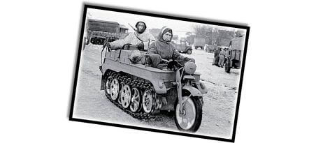 Véhicule tout-terrain allemand Sd.Kfz.2 Kettenkrad HK-101