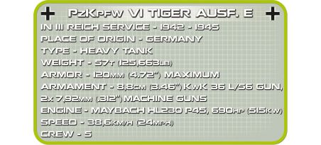 Char allemand PzKpfw VI Tigre Ausf.E