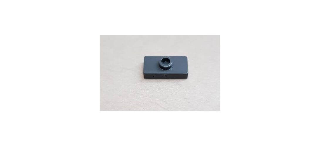 Plaque 1x2 Bouton - PL1x2B