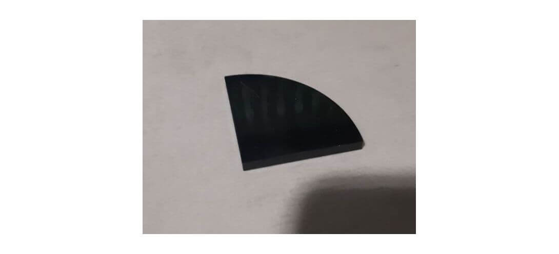 Plaque angle arrondie lisse 4x4 - PAAL4x4