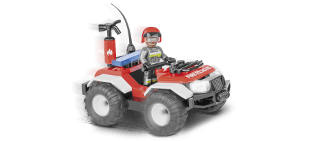 Quad de patrouille Pompier - COBI-1443