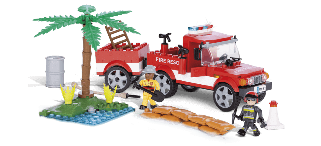 Camion de pompiers + arbre - COBI-1463