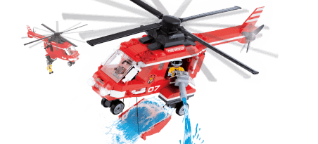 Hélicoptère de pompiers - COBI-1473
