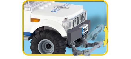 Camion + moto de police - COBI-1576