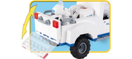 Camion + moto de police - COBI-1576