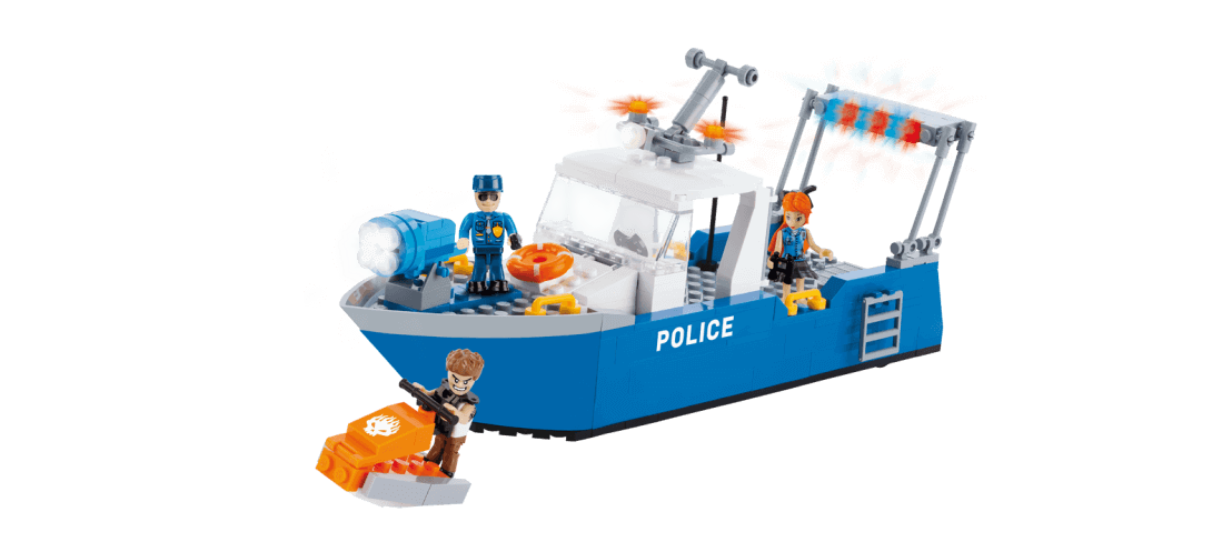Bateau de police - COBI-1577