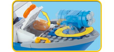 Bateau de police - COBI-1577