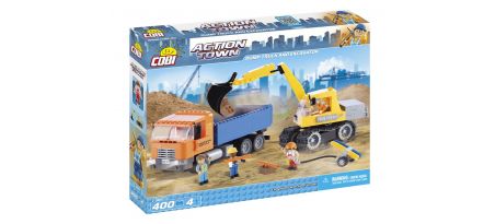 Camion benne + pelleteuse - COBI-1667