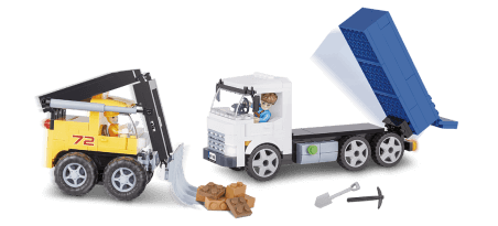 Camion + excavateur - COBI-1676