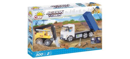 Camion + excavateur - COBI-1676