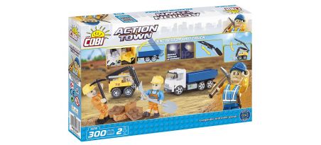 Camion + excavateur - COBI-1676