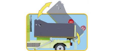 Camion à benne basculante travaux publics - COBI-1677