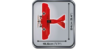 Chasseur triplan allemand FOKKER DR.I Baron Rouge