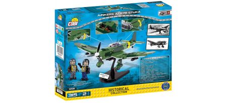 Chasseur bombardier allemand Junkers Ju 87B Stuka - COBI-5521