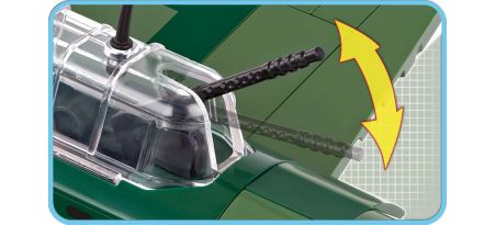 Chasseur bombardier allemand Junkers Ju 87B Stuka - COBI-5521