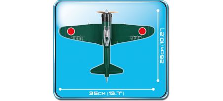 Chasseur japonais Mitsubishi A6M3 Zero - COBI-5537