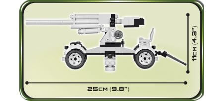 Canon allemand Flak 36/37 8,8cm - COBI-2338