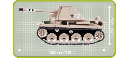 Char allemand SD.KFZ. 138 Marder III Ausf. H - COBI-2381