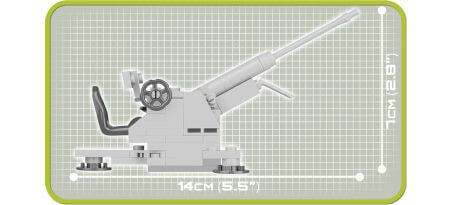 Canon anti-aérien Flak 30 2cm - COBI-2388