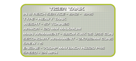 Char allemand Tigre - COBI-2436