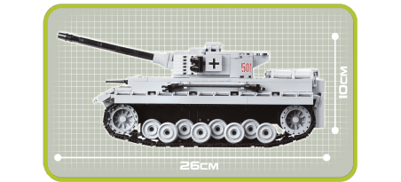 Char allemand Tigre - COBI-2436