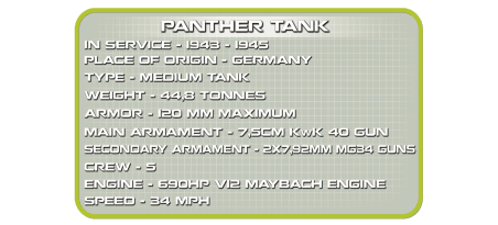 Char allemand Panther - COBI-2447