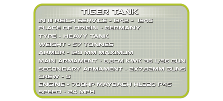 Char allemand Tigre - COBI-2450