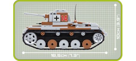 Char allemand Panzer II Ausf. C - COBI-2459