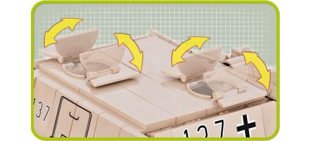 Char allemand SD.KFZ. 173 Jagdpanther - COBI-2473