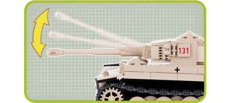 Char allemand TIGER 131  SD.KFZ. 181 VI Ausf. E - COBI-2477