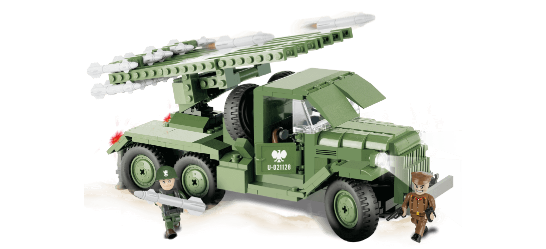 Camion lance-roquettes russe ZIL-157 Katyusha BM-13 - COBI-2479