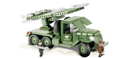 Camion lance-roquettes russe ZIL-157 Katyusha BM-13 - COBI-2479